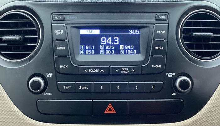 2018 Hyundai Grand i10 MAGNA 1.2 KAPPA VTVT, Petrol, Manual, 21,009 km, Infotainment System