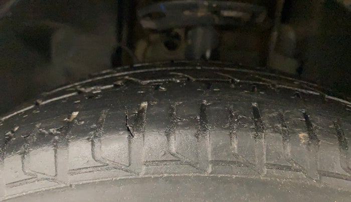 2023 Tata Tiago XT CNG, CNG, Manual, 55,917 km, Left Front Tyre Tread