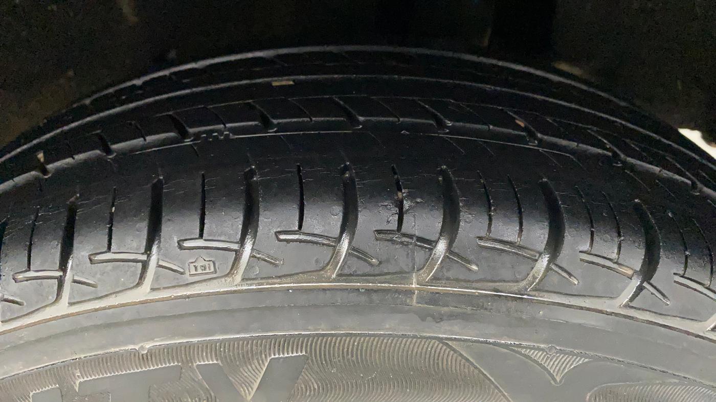 2019 Maruti Baleno DELTA PETROL 1.2, Petrol, Manual, 19,613 km, Left Rear Tyre Tread