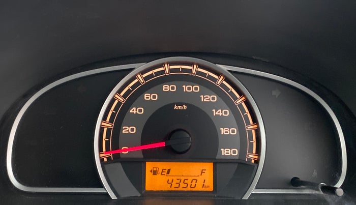 2016 Maruti Alto 800 LXI O, Petrol, Manual, 43,615 km, Odometer Image