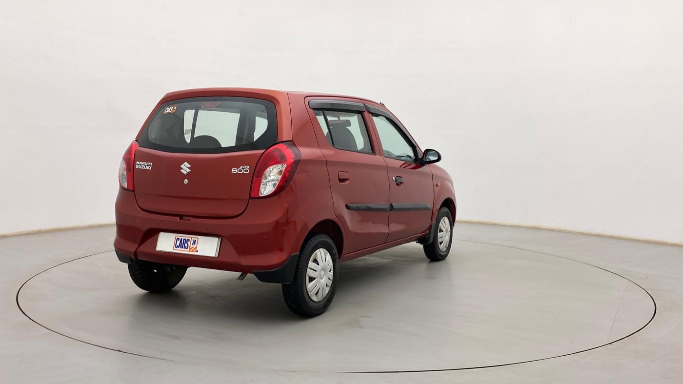 2016 Maruti Alto 800 LXI O, Petrol, Manual, 43,615 km, Right Back Diagonal