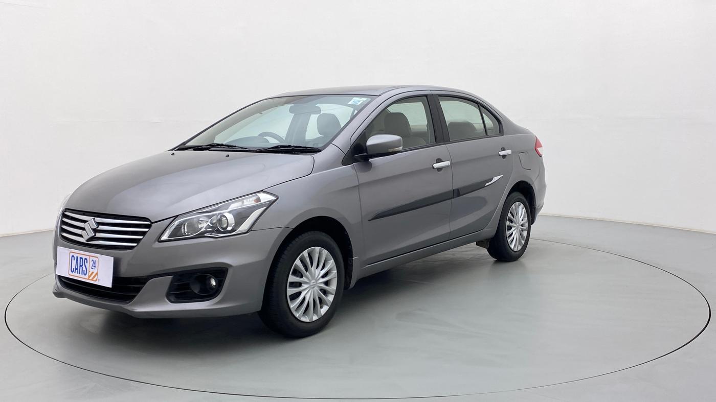 2017 Maruti Ciaz SIGMA 1.4 VVT, Petrol, Manual, 43,206 km, Left Front Diagonal