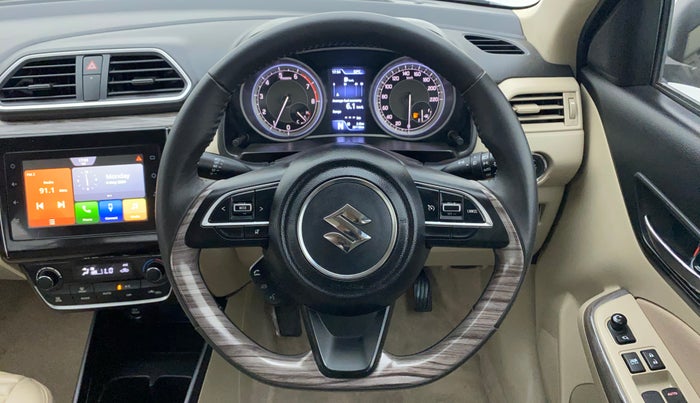 2022 Maruti Dzire ZXI Plus AMT, Petrol, Automatic, 20,111 km, Steering Wheel Close Up
