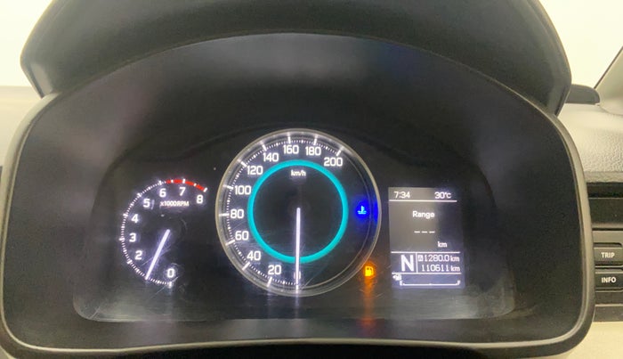 2018 Maruti IGNIS DELTA 1.2 AMT, Petrol, Automatic, 1,10,580 km, Odometer Image