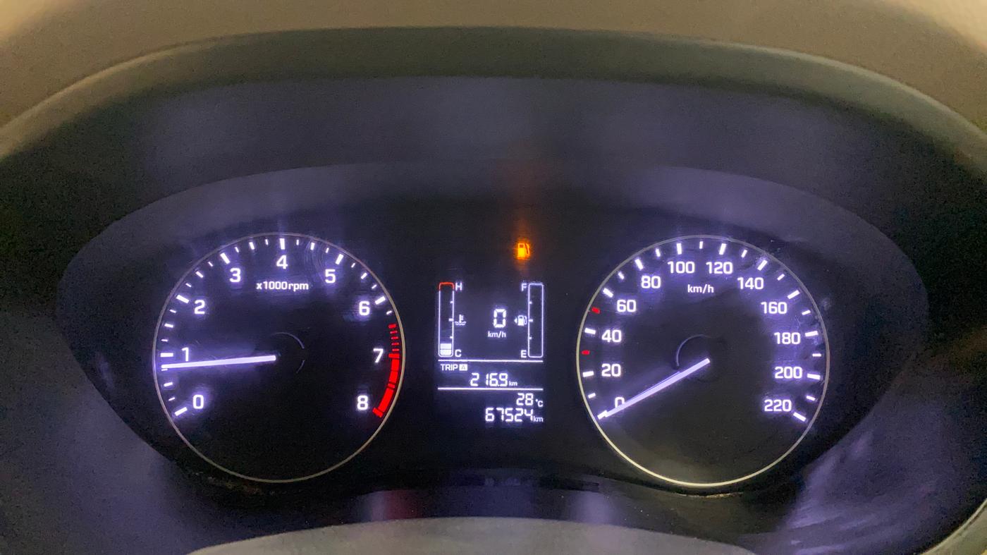 2016 Hyundai Elite i20 SPORTZ 1.2, Petrol, Manual, 67,517 km, Odometer Image