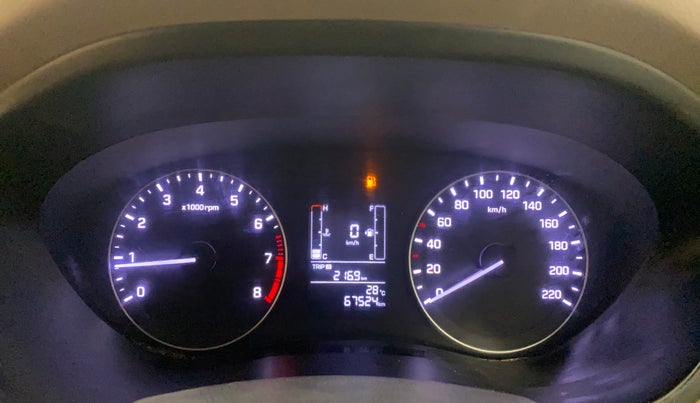 2016 Hyundai Elite i20 SPORTZ 1.2, Petrol, Manual, 67,517 km, Odometer Image