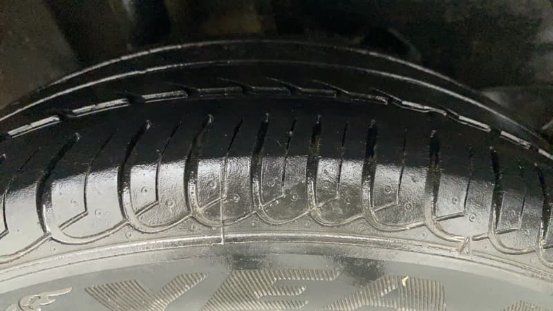 2018 Tata Tiago XZ PETROL, Petrol, Manual, 45,914 km, Left Rear Tyre Tread