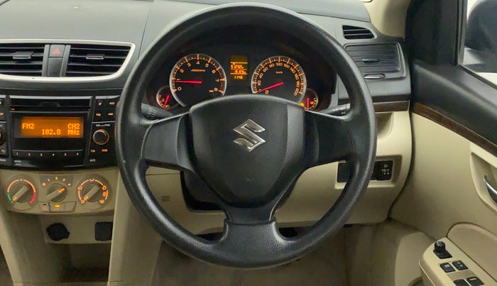 2015 Maruti Swift Dzire VXI, Petrol, Manual, 15,123 km, Steering Wheel Close Up