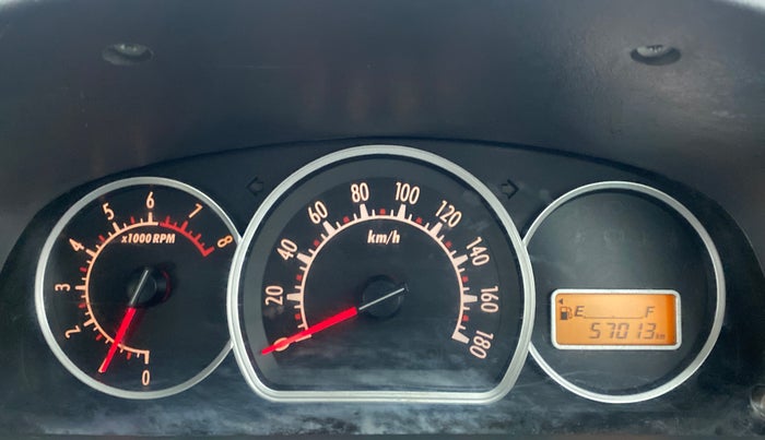 2012 Maruti Alto K10 VXI P, Petrol, Manual, 57,074 km, Odometer Image