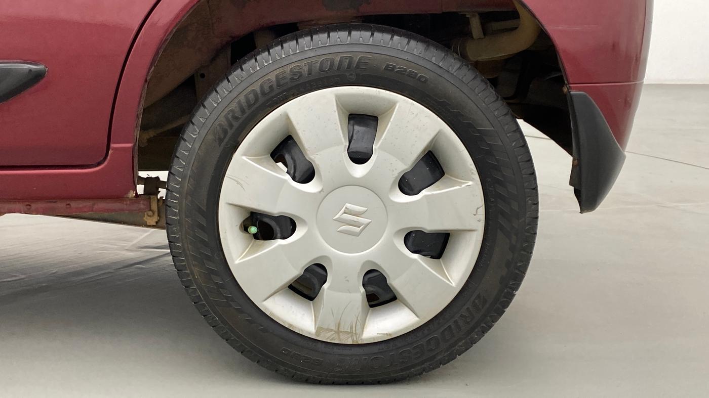 2012 Maruti Alto K10 VXI P, Petrol, Manual, 57,074 km, Left Rear Wheel