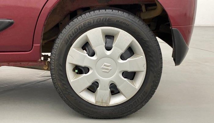 2012 Maruti Alto K10 VXI P, Petrol, Manual, 57,074 km, Left Rear Wheel