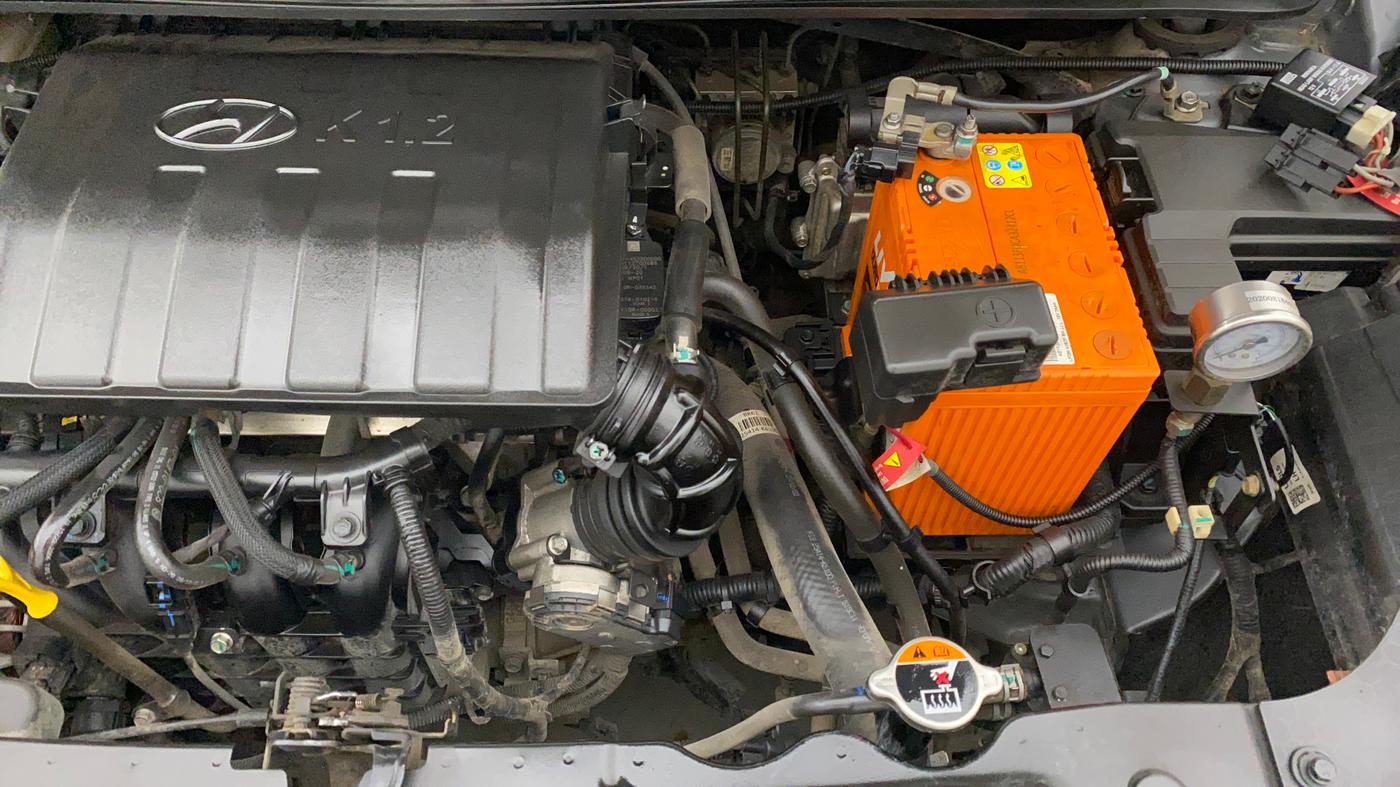 2020 Hyundai AURA S 1.2 CNG, CNG, Manual, 55,278 km, Engine View - Left