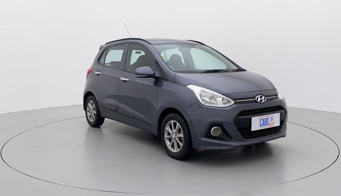 2016 Hyundai Grand i10 ASTA (O) AT 1.2 KAPPA VTVT, Petrol, Automatic, 49,483 km, Right Front Diagonal