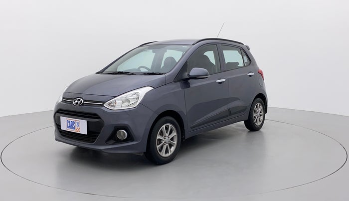 2016 Hyundai Grand i10 ASTA (O) AT 1.2 KAPPA VTVT, Petrol, Automatic, 49,483 km, Left Front Diagonal