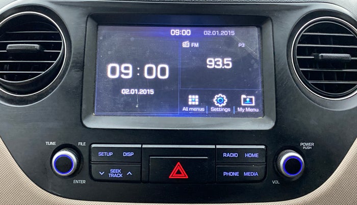 2018 Hyundai Grand i10 SPORTZ O 1.2, Petrol, Manual, 33,848 km, Infotainment System