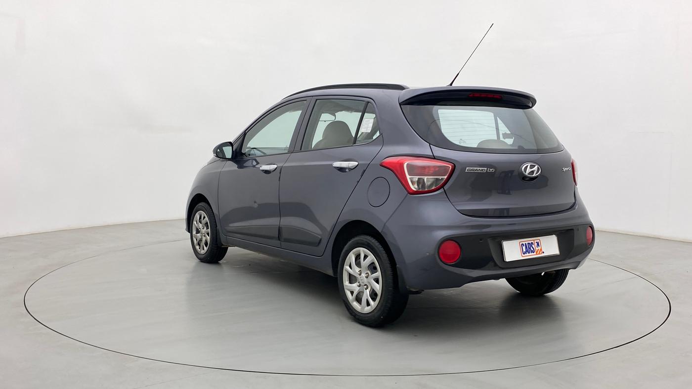 2018 Hyundai Grand i10 SPORTZ O 1.2, Petrol, Manual, 33,848 km, Left Back Diagonal