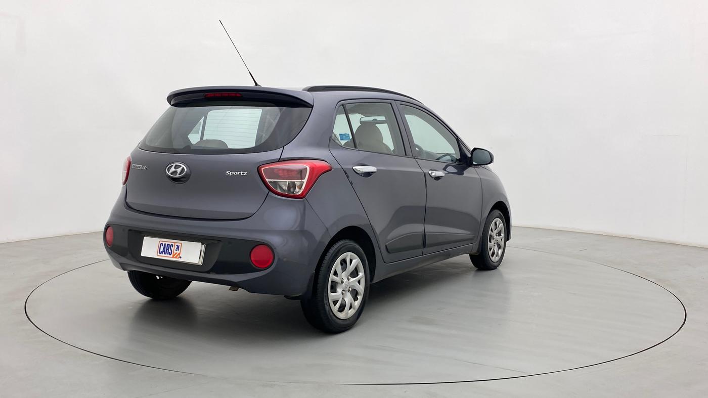 2018 Hyundai Grand i10 SPORTZ O 1.2, Petrol, Manual, 33,848 km, Right Back Diagonal