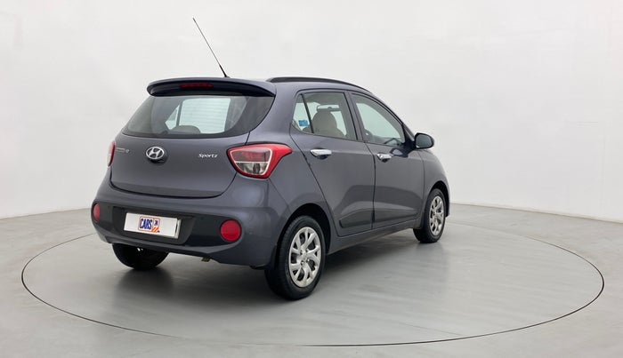 2018 Hyundai Grand i10 SPORTZ O 1.2, Petrol, Manual, 33,848 km, Right Back Diagonal