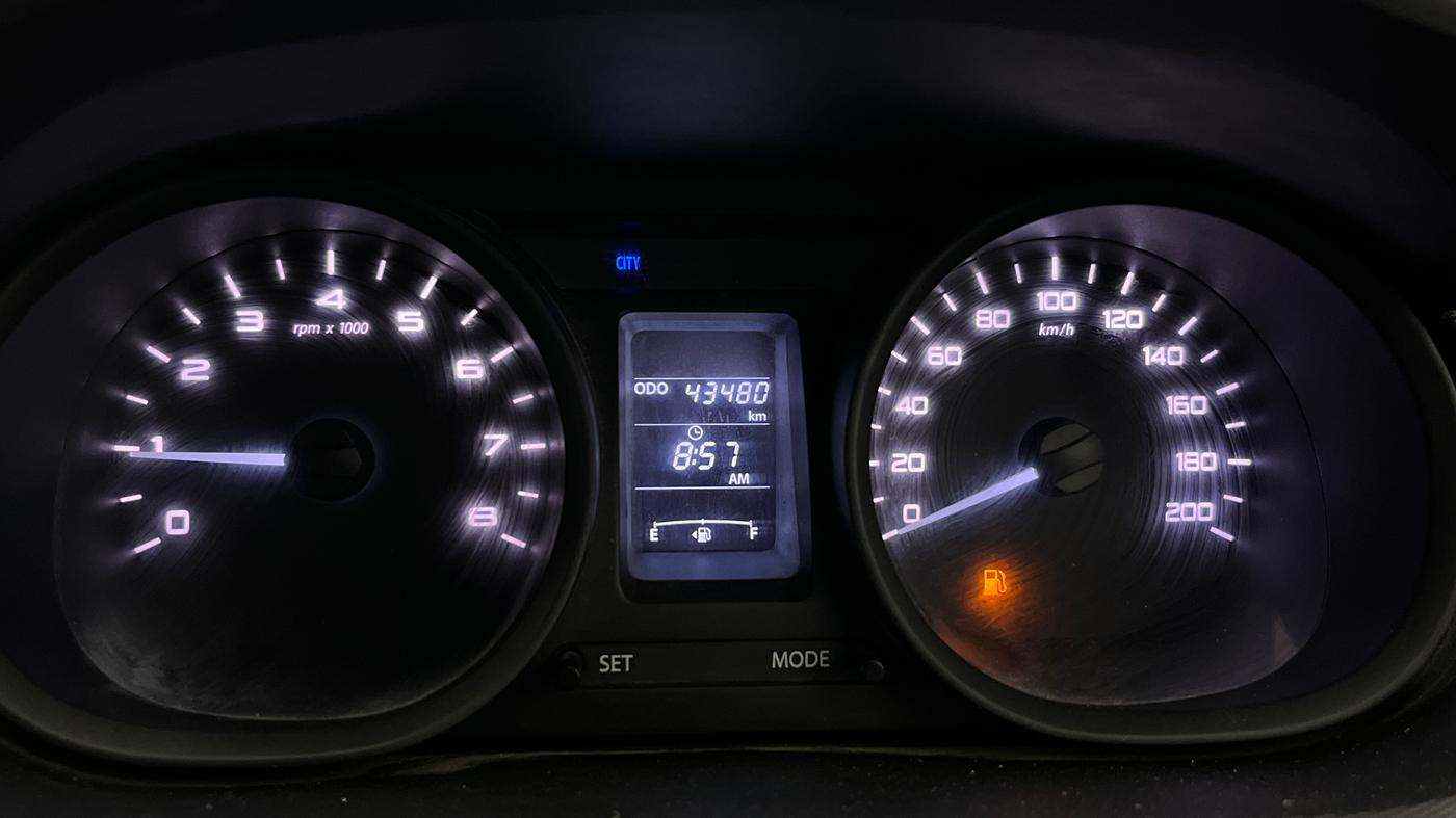 2017 Tata TIGOR XE PETROL, Petrol, Manual, 43,406 km, Odometer Image
