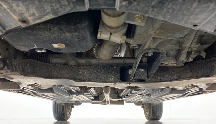 2019 Maruti Vitara Brezza ZDI+ DUAL TONE AMT, Diesel, Automatic, 11,179 km, Front Underbody