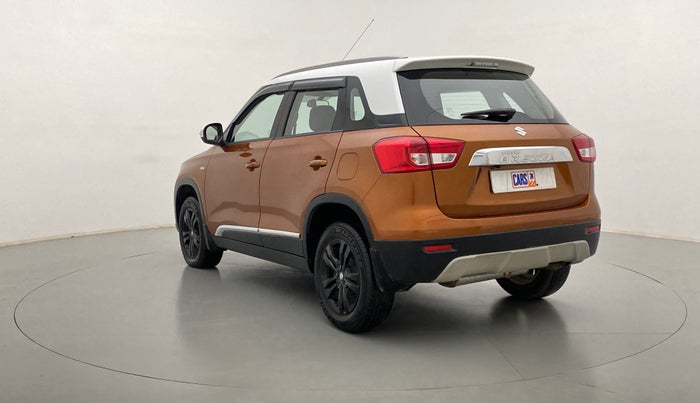 2019 Maruti Vitara Brezza ZDI+ DUAL TONE AMT, Diesel, Automatic, 11,179 km, Left Back Diagonal