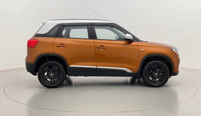 2019 Maruti Vitara Brezza ZDI+ DUAL TONE AMT, Diesel, Automatic, 11,179 km, Right Side View