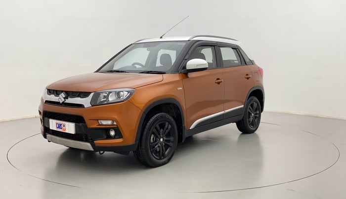 2019 Maruti Vitara Brezza ZDI+ DUAL TONE AMT, Diesel, Automatic, 11,179 km, Left Front Diagonal