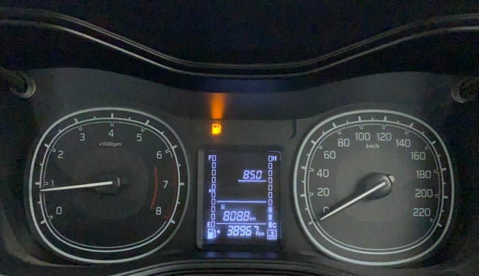 2021 Maruti Vitara Brezza VXI, Petrol, Manual, 38,967 km, Odometer Image