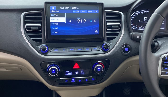 2021 Hyundai Verna SX PETROL MT, Petrol, Manual, 17,110 km, Air Conditioner