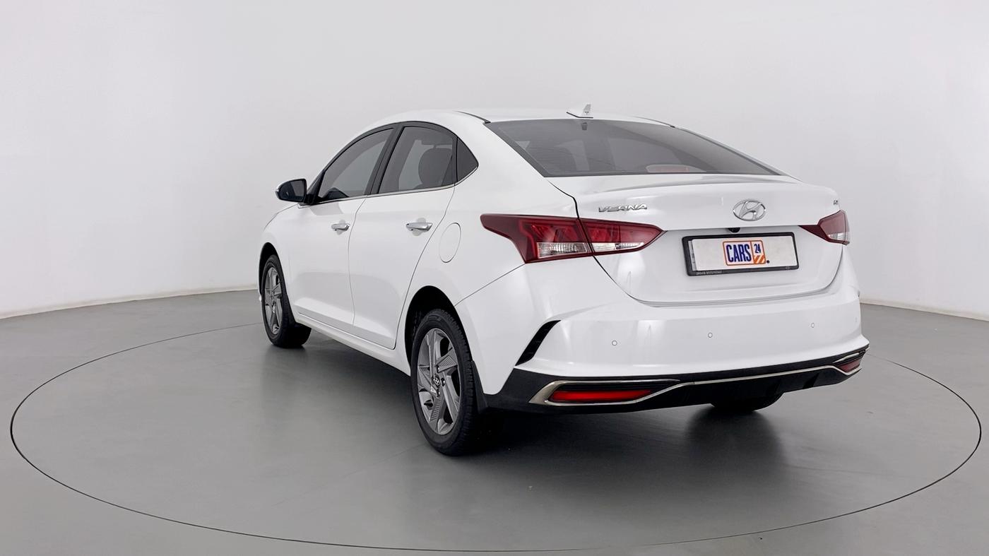2021 Hyundai Verna SX PETROL MT, Petrol, Manual, 17,110 km, Left Back Diagonal