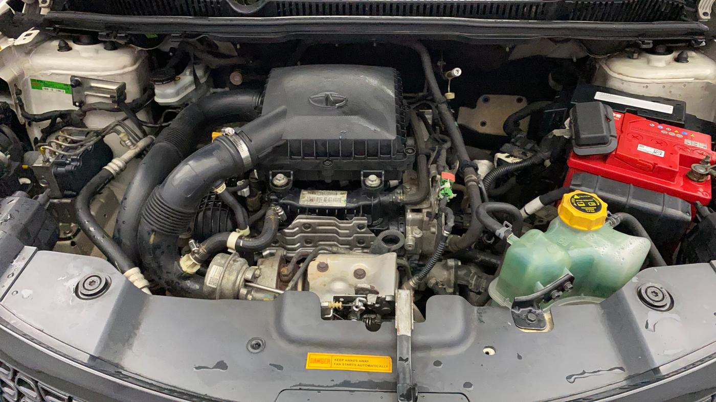 2019 Tata NEXON XZA PLUS PETROL, Petrol, Automatic, 56,577 km, Engine View