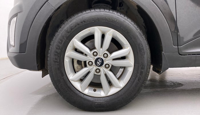 2017 Hyundai Creta SX PLUS 1.6 PETROL, Petrol, Manual, 24,489 km, Left Front Wheel