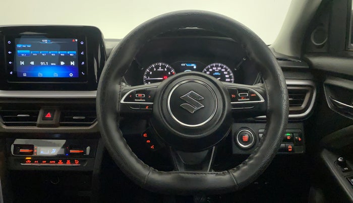 2023 Maruti BREZZA ZXI SMART HYBRID , Petrol, Manual, 10,234 km, Steering Wheel Close Up