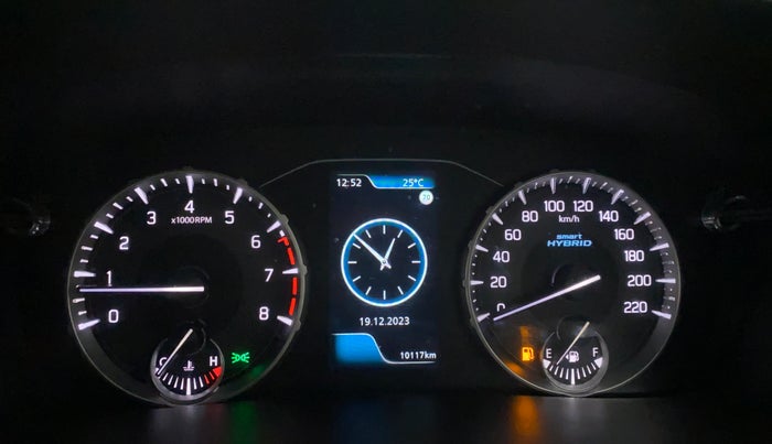 2023 Maruti BREZZA ZXI SMART HYBRID , Petrol, Manual, 10,234 km, Odometer Image
