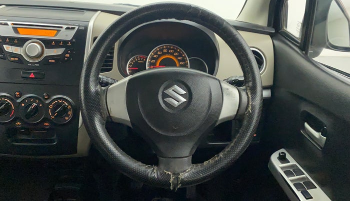 2015 Maruti Wagon R 1.0 VXI, Petrol, Manual, 87,663 km, Steering Wheel Close Up