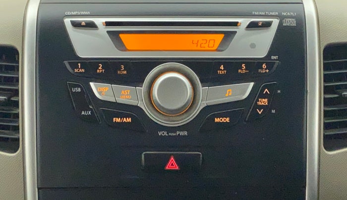 2015 Maruti Wagon R 1.0 VXI, Petrol, Manual, 87,663 km, Infotainment System