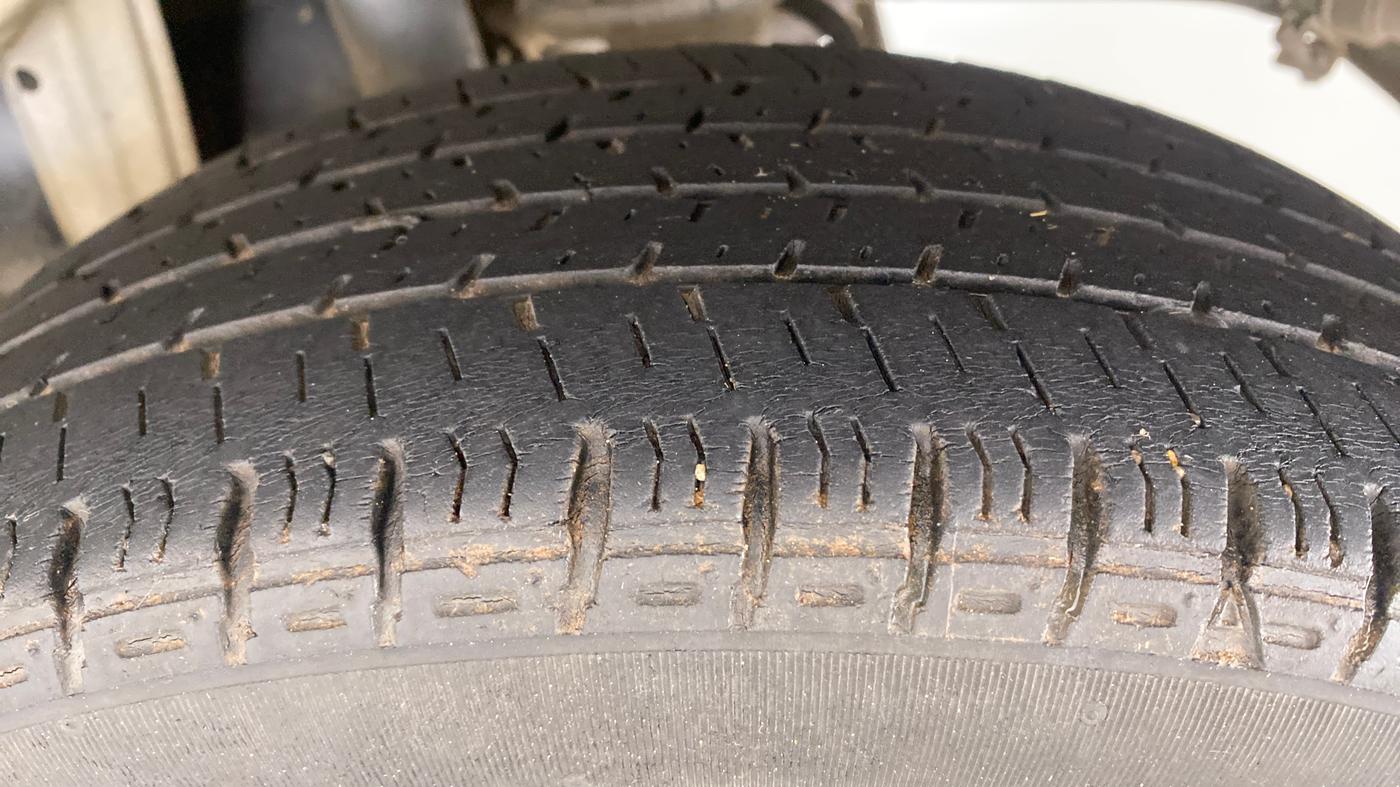 2018 Maruti Alto K10 VXI (O) AMT, Petrol, Automatic, 63,585 km, Left Rear Tyre Tread