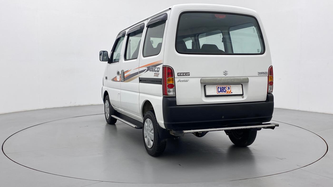 2021 Maruti Eeco 5 STR WITH A/C+HTR, Petrol, Manual, 4,098 km, Left Back Diagonal
