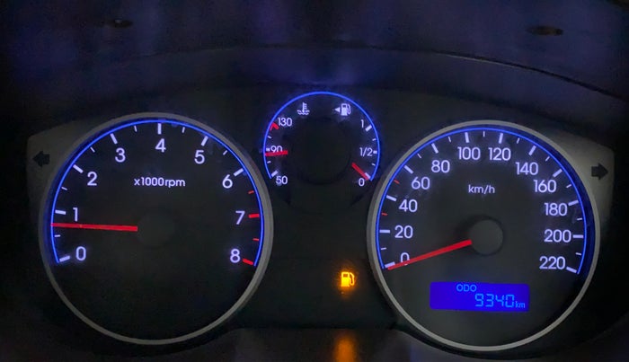 2011 Hyundai i20 MAGNA O 1.2, Petrol, Manual, 9,340 km, Odometer Image