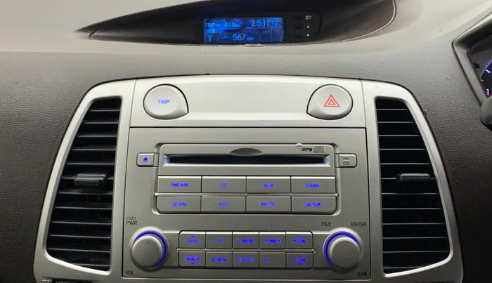 2011 Hyundai i20 MAGNA O 1.2, Petrol, Manual, 9,340 km, Infotainment System