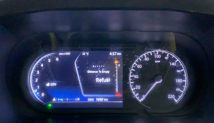 2019 Tata Harrier XZ 2.0L, Diesel, Manual, 74,205 km, Odometer Image