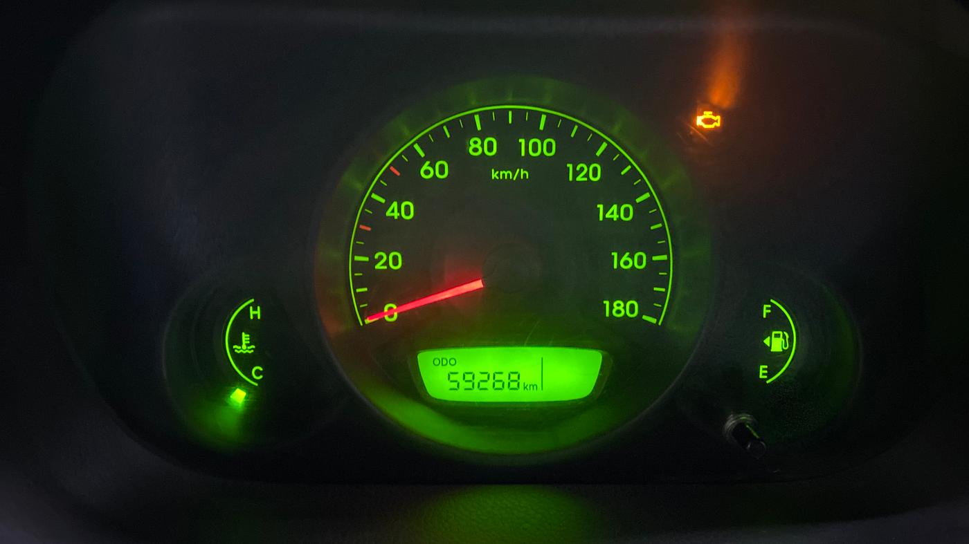 2016 Hyundai Eon ERA +, Petrol, Manual, 59,460 km, Odometer Image