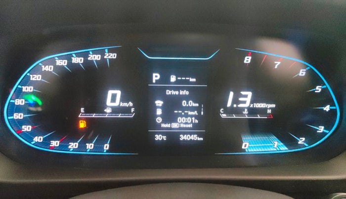 2021 Hyundai NEW I20 ASTA (O) 1.0 TURBO GDI DCT, Petrol, Automatic, 34,039 km, Odometer Image