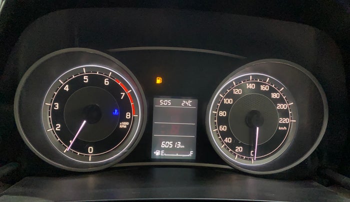 2018 Maruti Dzire ZXI, Petrol, Manual, 60,506 km, Odometer Image