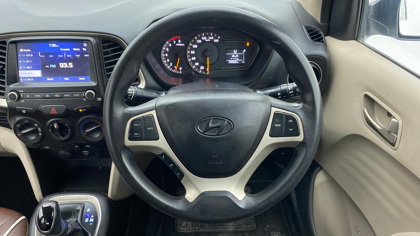 2019 Hyundai NEW SANTRO SPORTZ AMT, Petrol, Automatic, 39,881 km, Steering Wheel Close Up