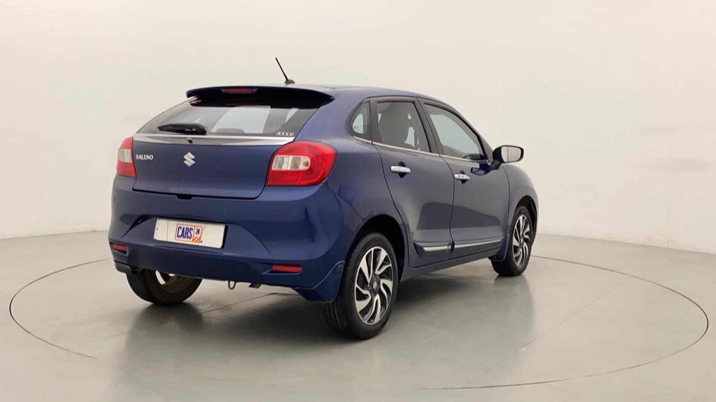 2019 Maruti Baleno ZETA PETROL 1.2, Petrol, Manual, 43,611 km, Right Back Diagonal