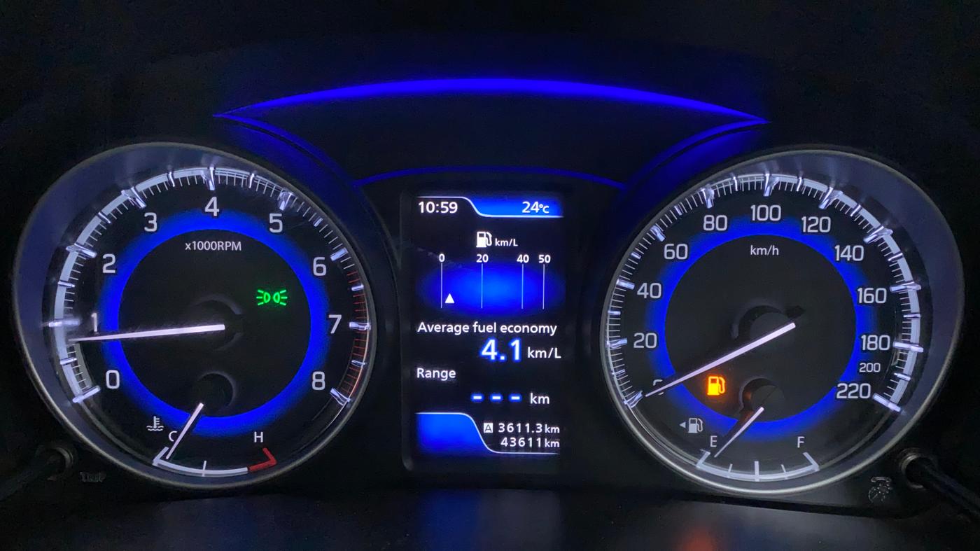 2019 Maruti Baleno ZETA PETROL 1.2, Petrol, Manual, 43,611 km, Odometer Image