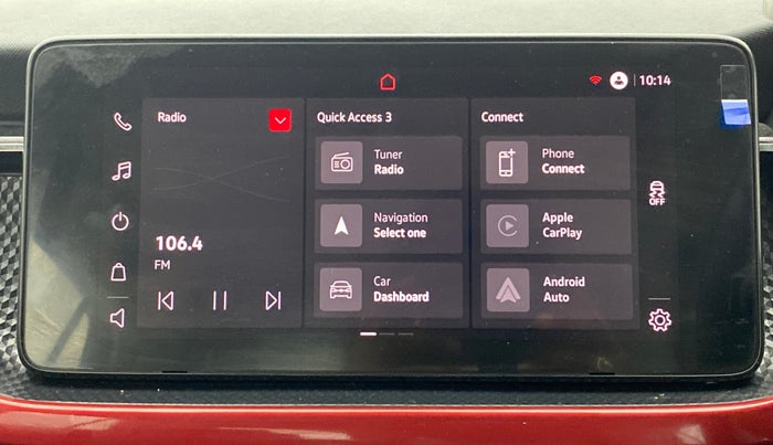 2023 Skoda KUSHAQ MONTE CARLO 1.0L TSI AT, Petrol, Automatic, 3,893 km, Apple CarPlay and Android Auto