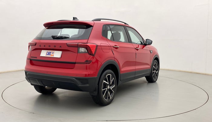 2023 Skoda KUSHAQ MONTE CARLO 1.0L TSI AT, Petrol, Automatic, 3,893 km, Right Back Diagonal