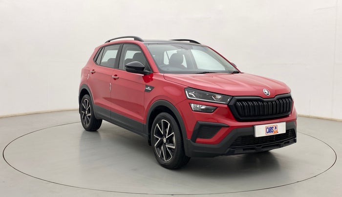 2023 Skoda KUSHAQ MONTE CARLO 1.0L TSI AT, Petrol, Automatic, 3,893 km, Right Front Diagonal